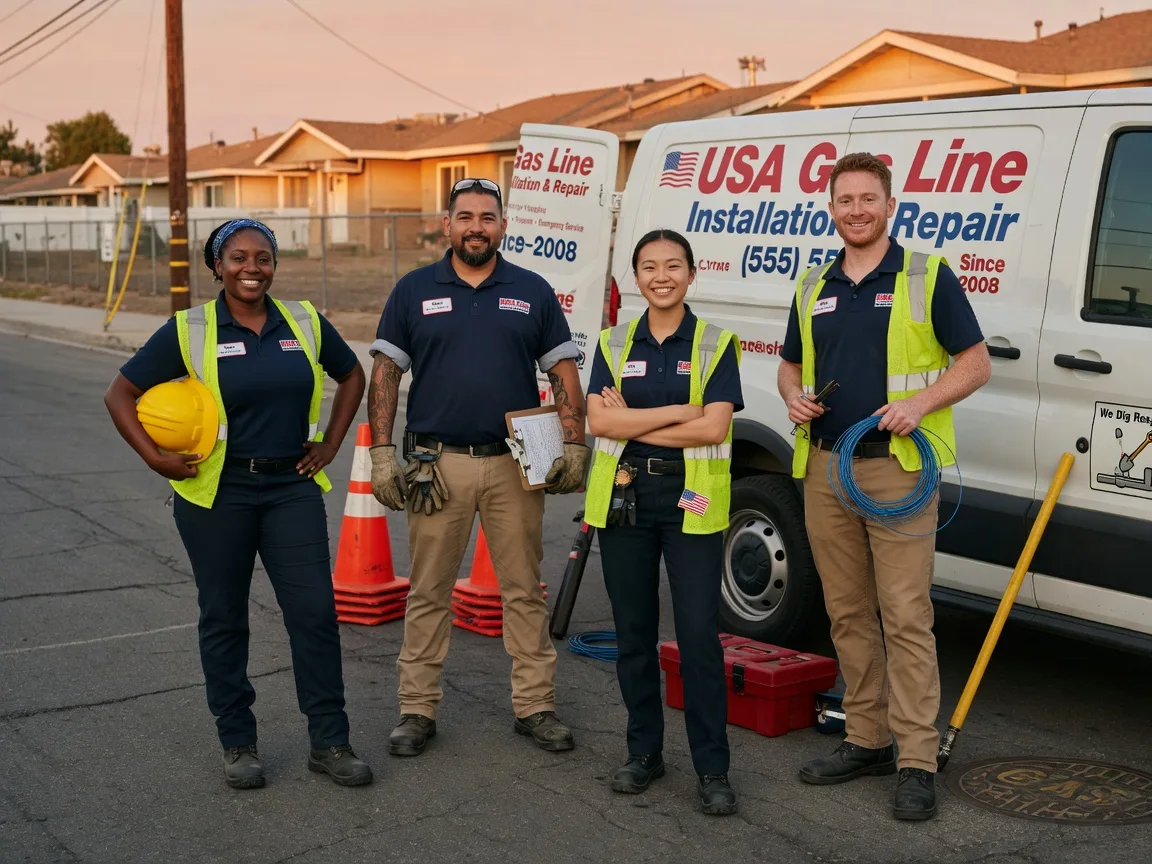 Gas Line Installation company in Malcolm, NE